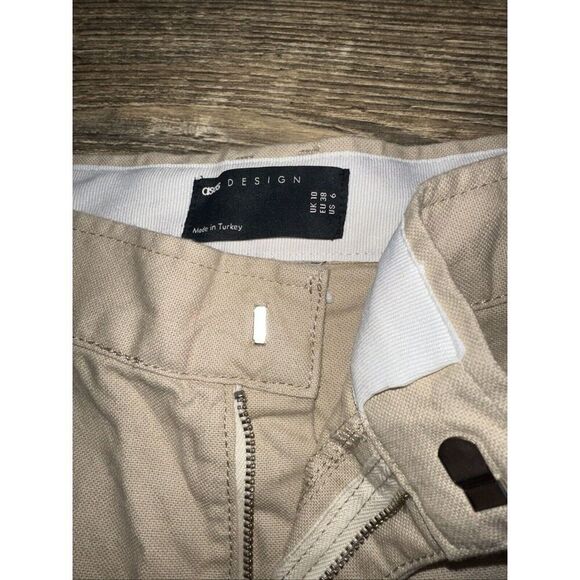 ASOS Design Pants Dress Straight Khaki. Size 6. Length 28”. NWOT. 16 - Picture 3 of 9